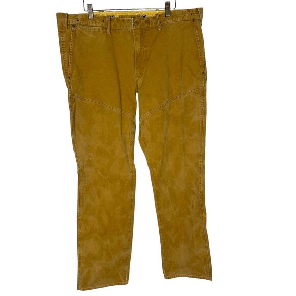 POLO Ralph Lauren Camel GI Fit Distressed Straight Leg Pants 40 x 32
